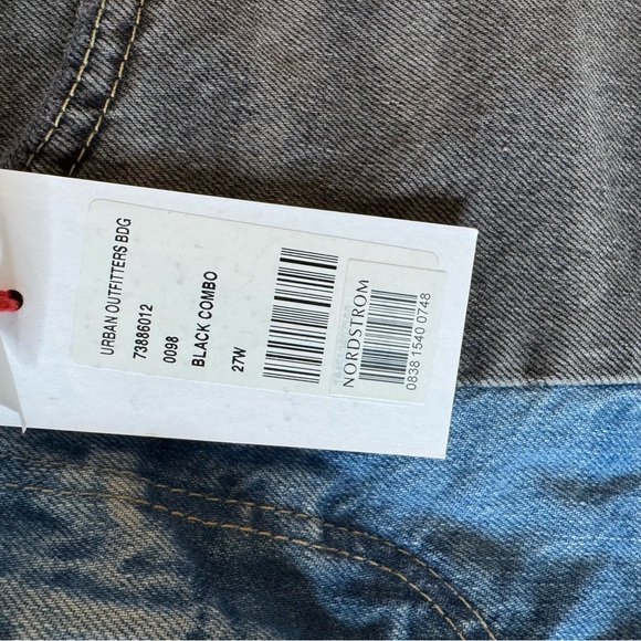 BDG Blue and Gray Jean Shorts - Picture 7 of 7